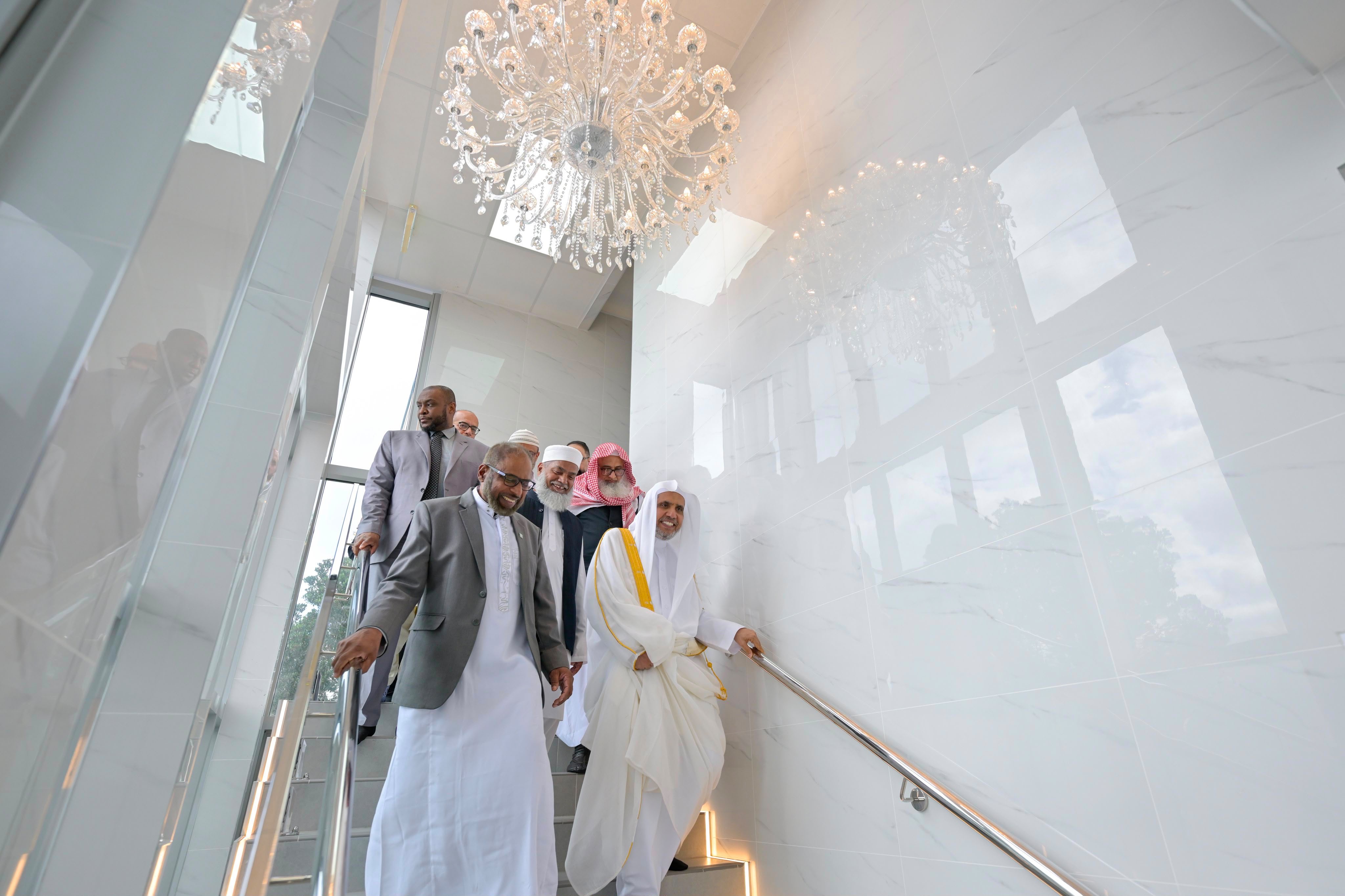 Secretary-General of the Muslim World League Inaugurates Al Rahman Masjid in New Zealand and Delivers Its First Friday Sermon