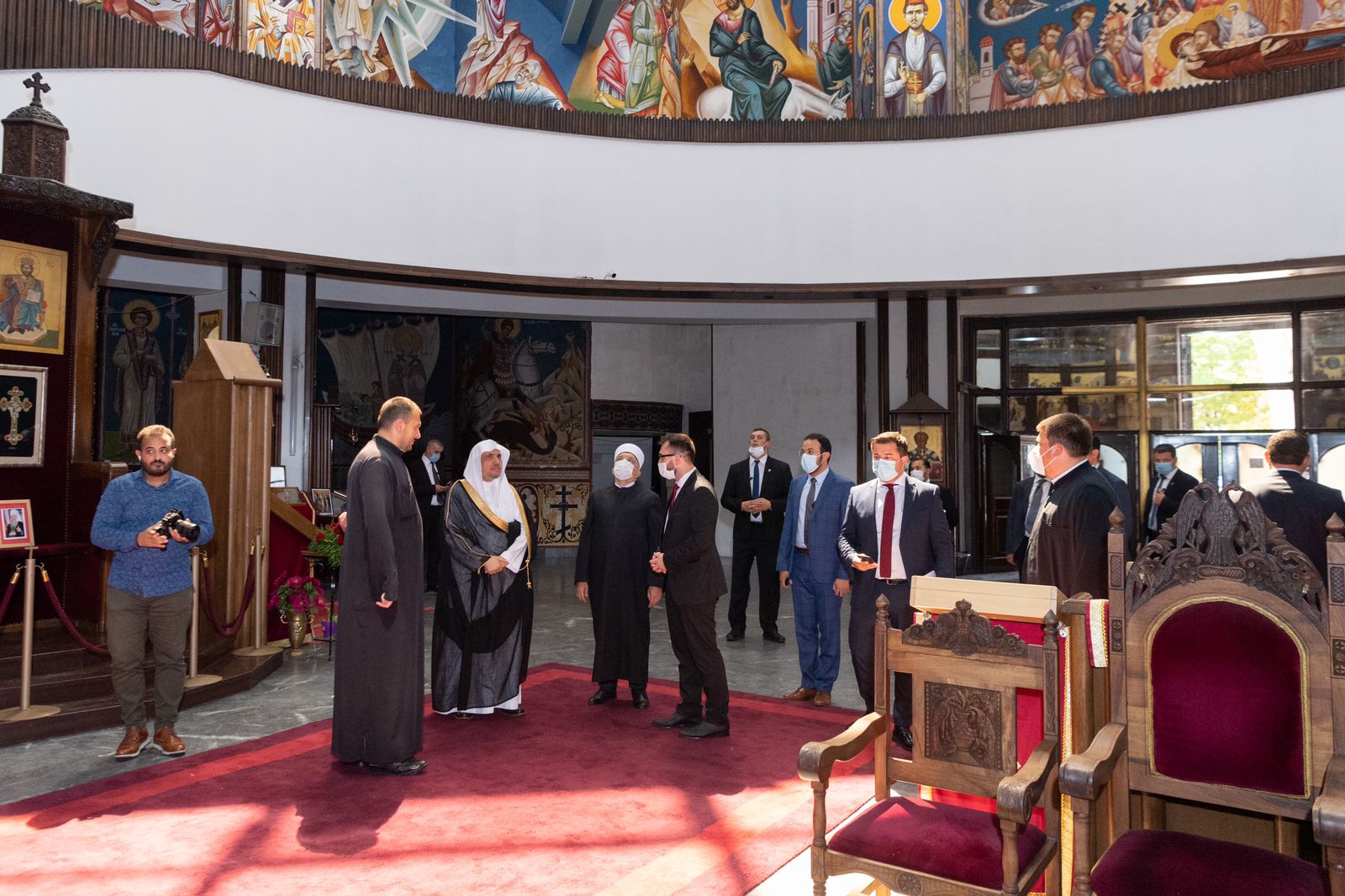 The President of the Republic of North Macedonia received HE Sheikh Mohammed Alissa