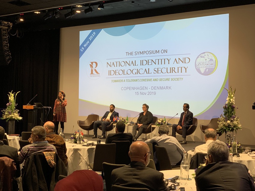 The final panel of speakers at today's NIIS2019 Symposium included Danish sociologist Ahmad Durani, terrorism expert Lotte Lund,and UNESCO World Heritage Committee member Dr. Awad Saleh.MWL in Denmark