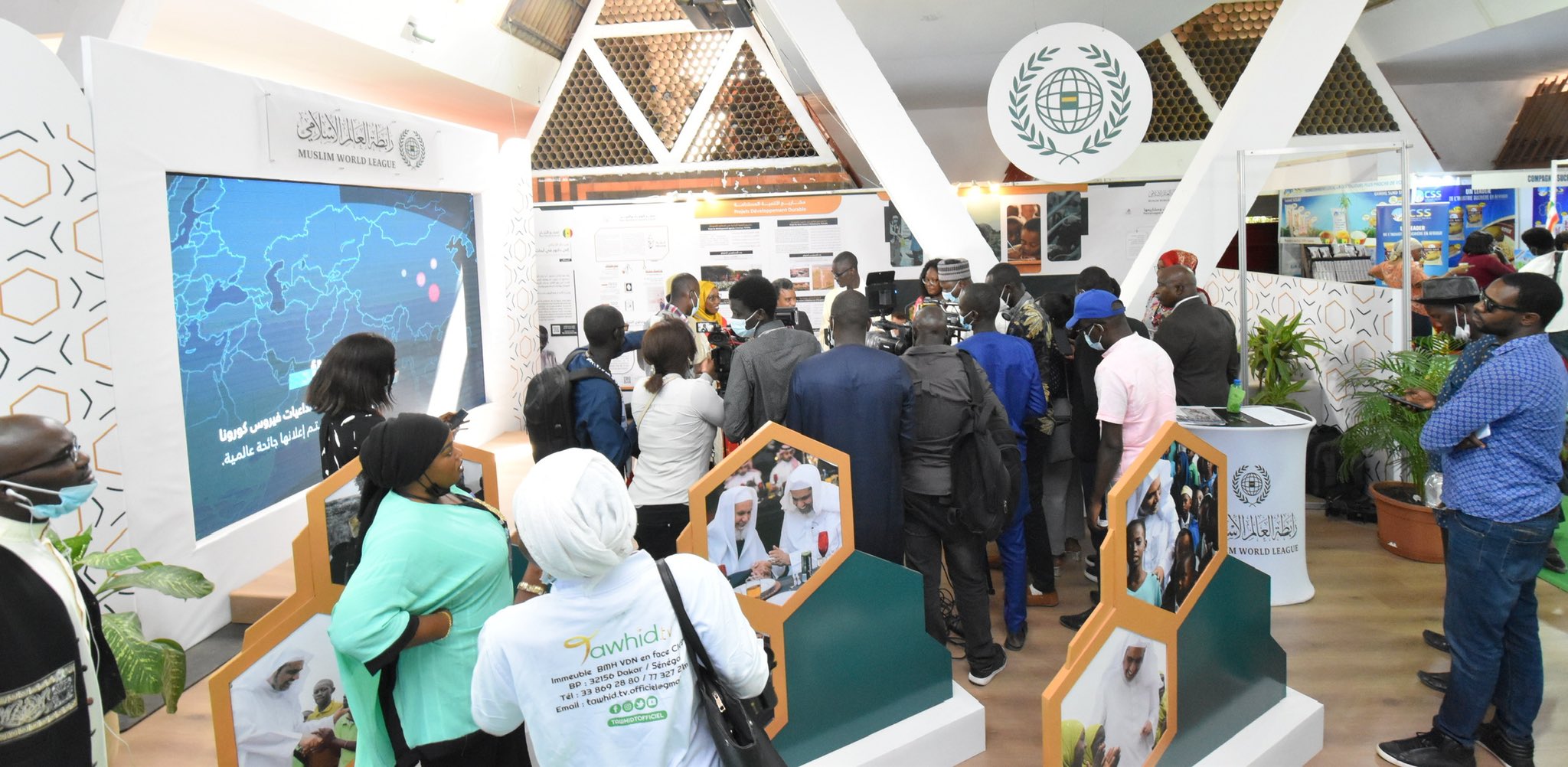 The Muslim World League participated in the Dakar International Fair under this year's theme, "Promoting Agribusiness for Sustainable Economic and Social Development,"