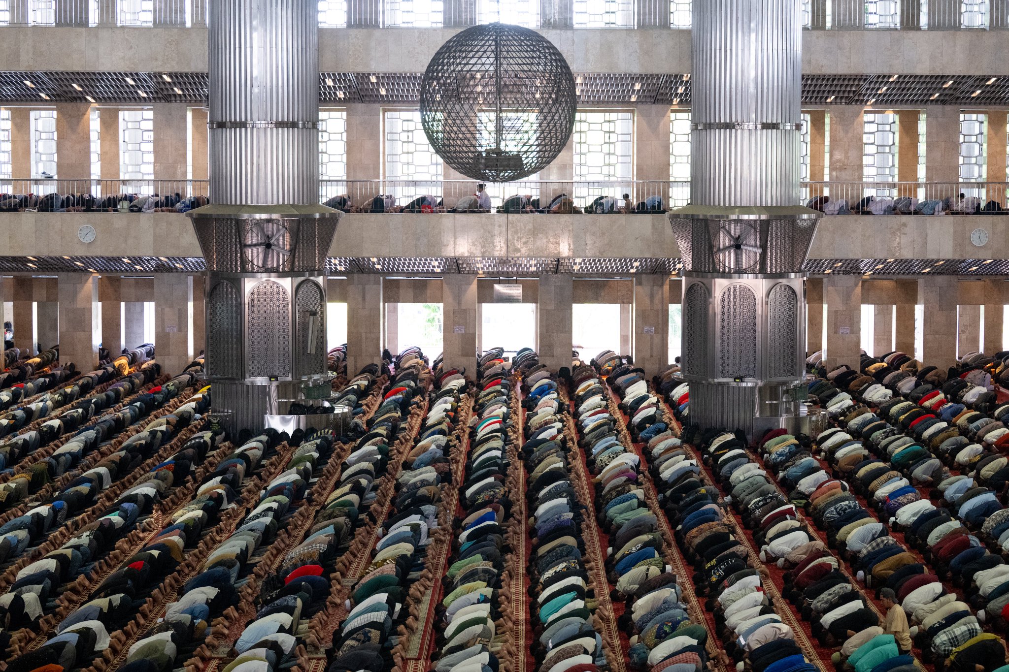 El Sheij Mohammed Alissa, Hoy, desde el púlpito de la mezquita Istiqlal en Indonesia