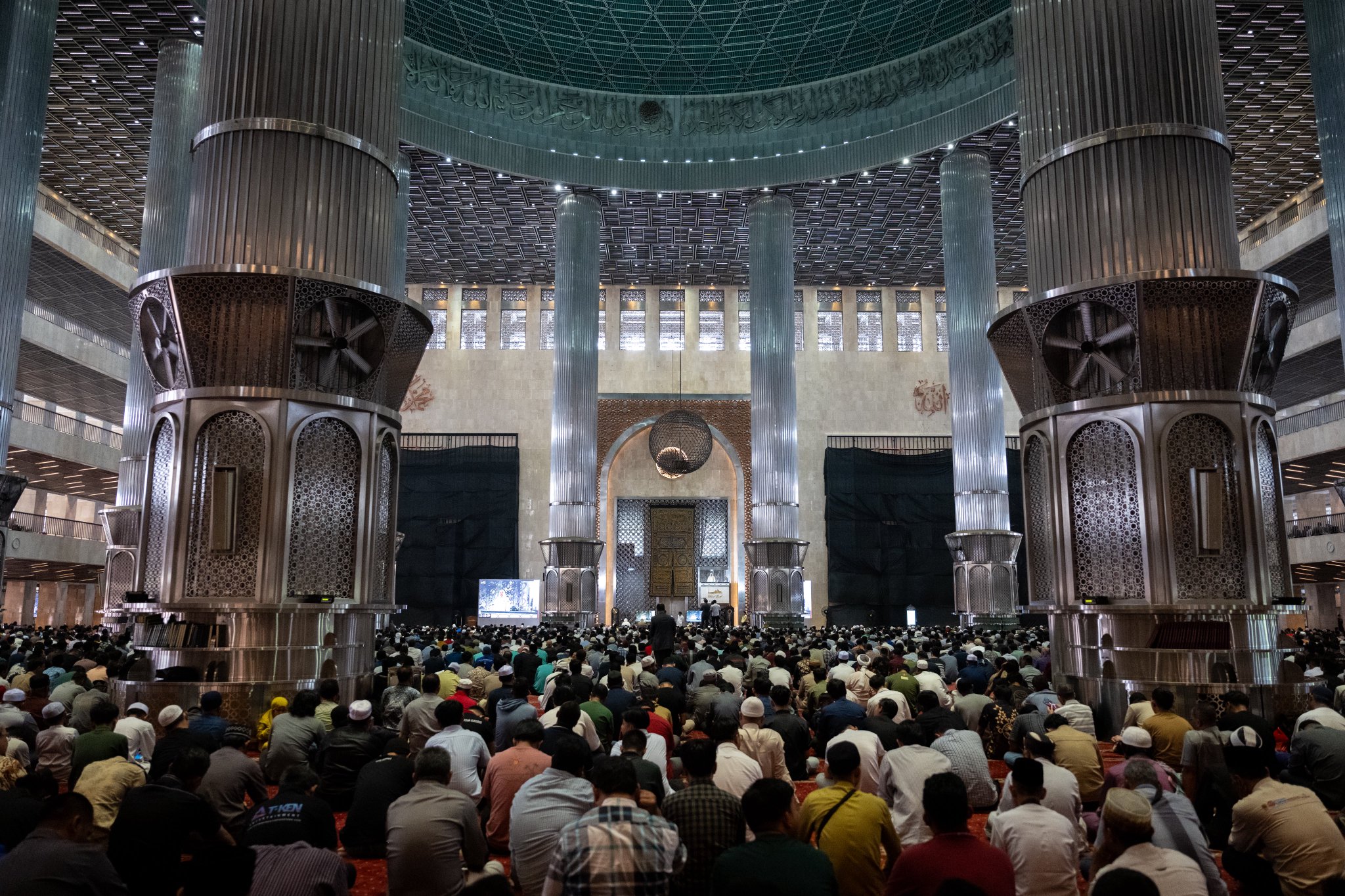 El Sheij Mohammed Alissa, Hoy, desde el púlpito de la mezquita Istiqlal en Indonesia