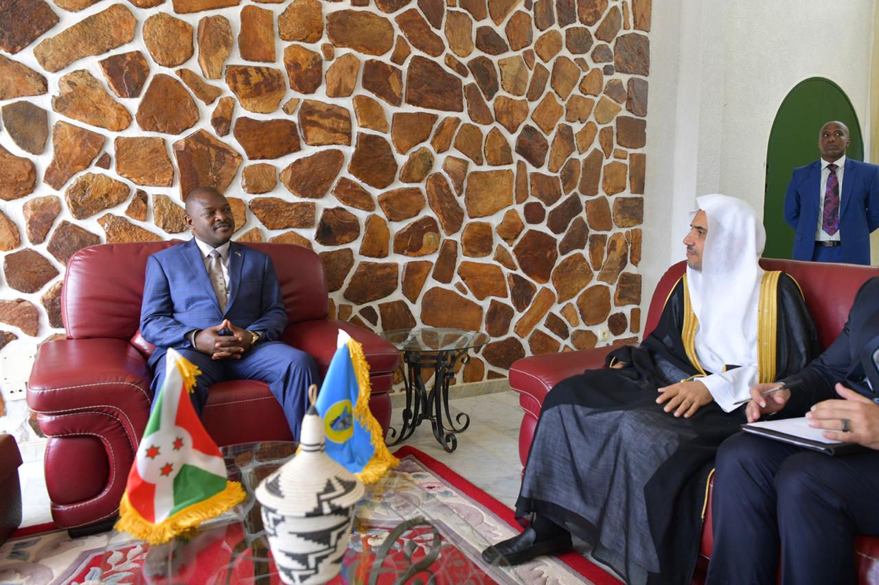 HE Mr. Pierre Nkurunziza, President of Burundi receives HE Dr. Alissa.