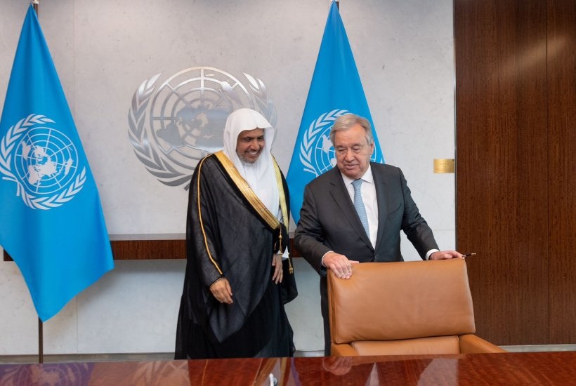 The Secretary-General of the United Nations receives Sheikh Al-Issa and affirms his full support for the efforts of the League