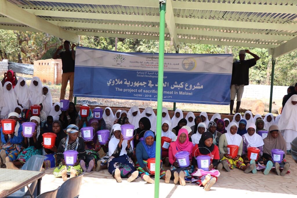 Through its World Relief, Care and Development Organization, the MWL implements the ram of the Eid project