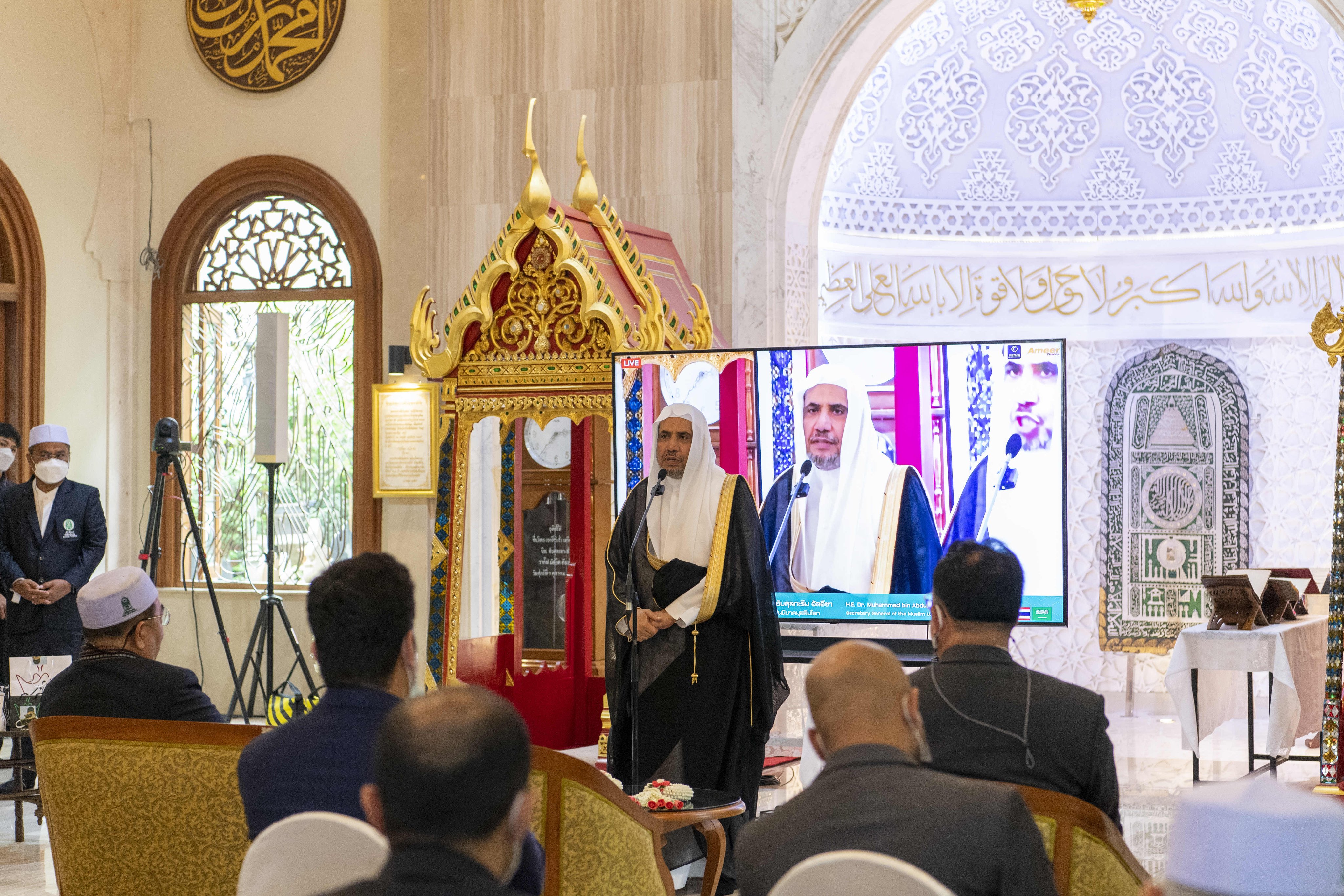 H.E. Dr. Mohammad Alissa visited the Ton Son Mosque in Bangkok 