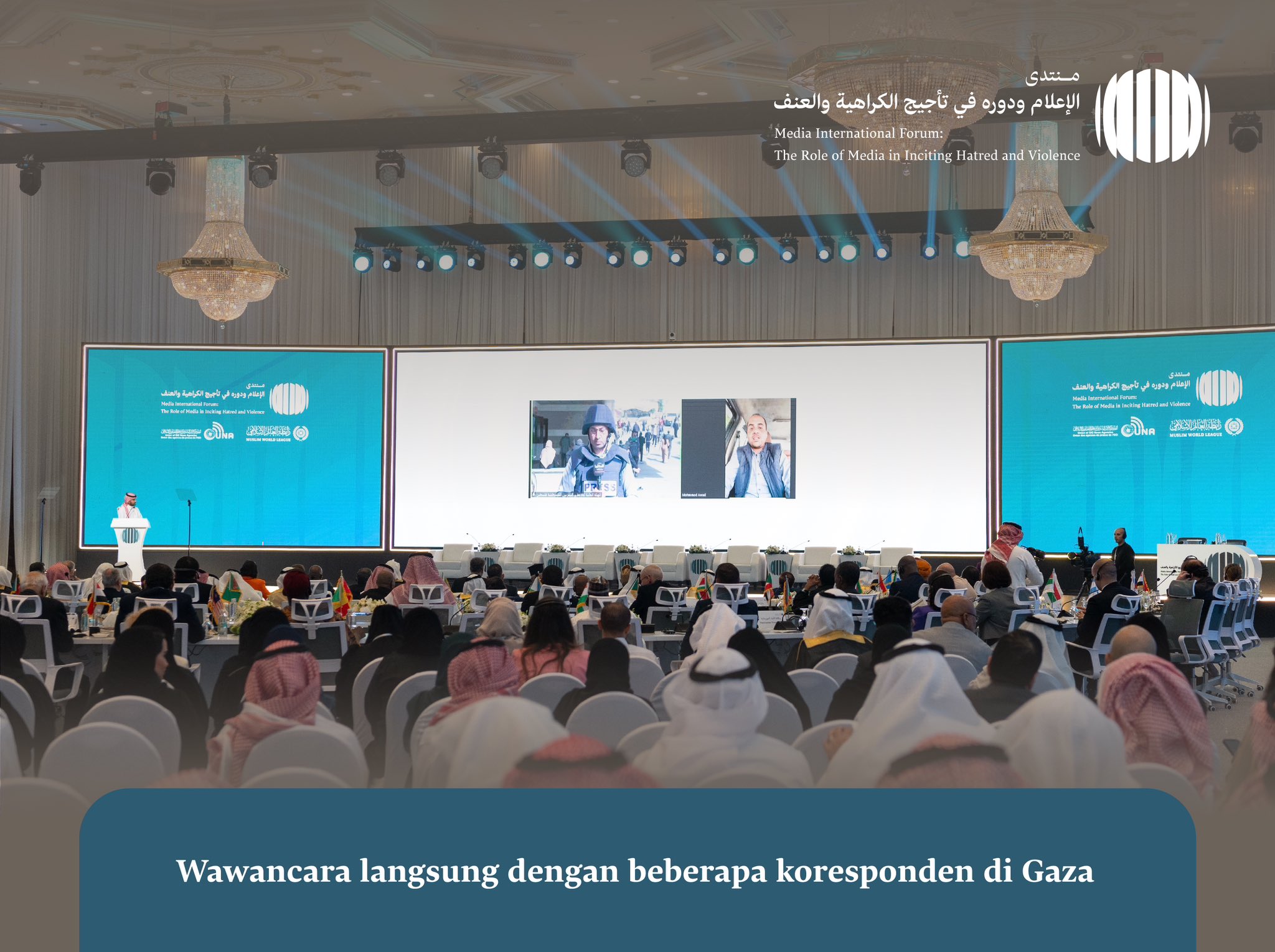 Liga Muslim Dunia memperingati “Hari Solidaritas Internasional Bersama Masyarakat Palestina” dengan gerakan internasional yang beragam