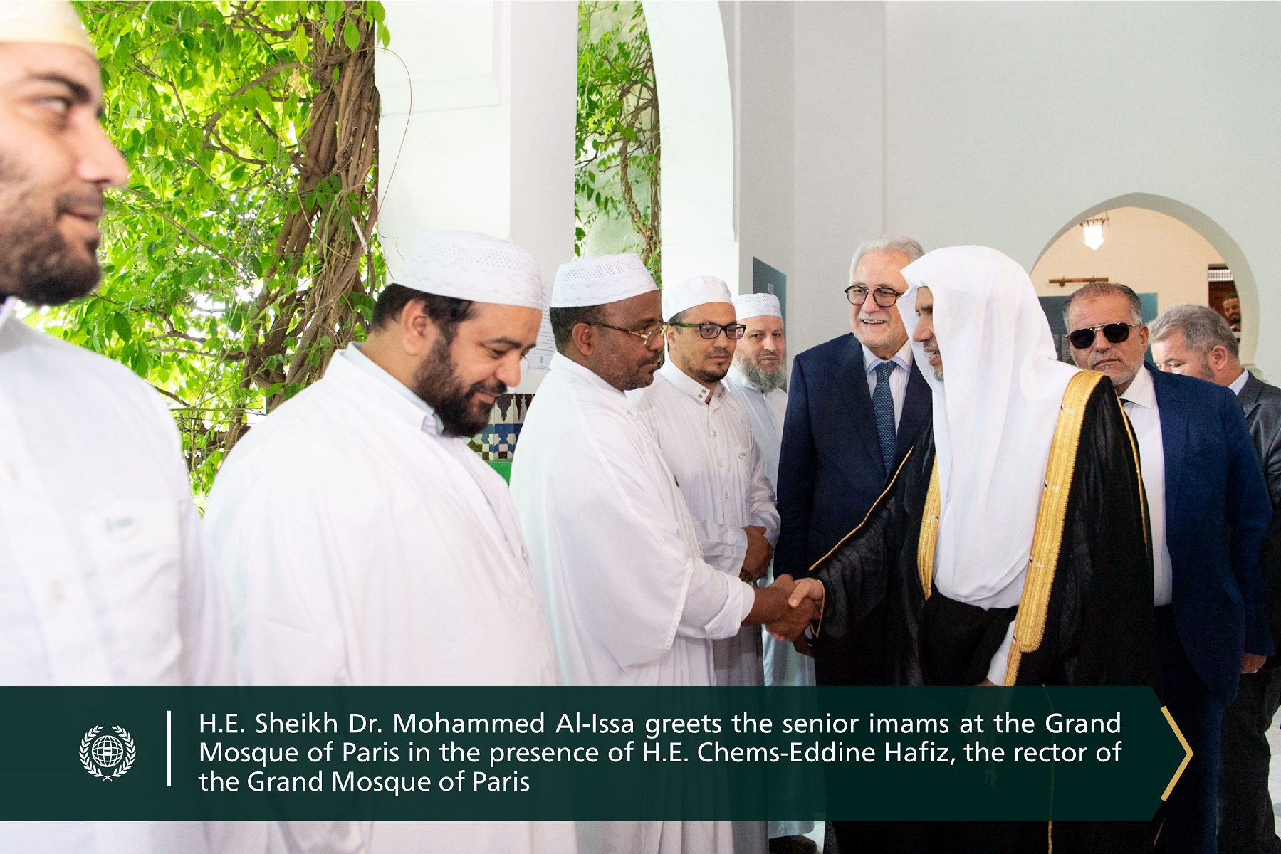 One of the most historic mosques in Europe, the Grand Mosque of Paris, hosts His Excellency Sheikh Dr. Mohammed Al-Issa for an extensive discussion panel with several French intellectuals