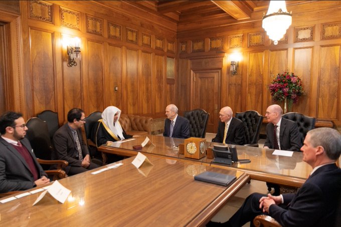 HE Dr. Mohammed Alissa met with the First Presidency of The Church of Jesus Christ of Latter-day Saints in Utah to discuss shared goals of interfaith cooperation and appreciation in a historic visit