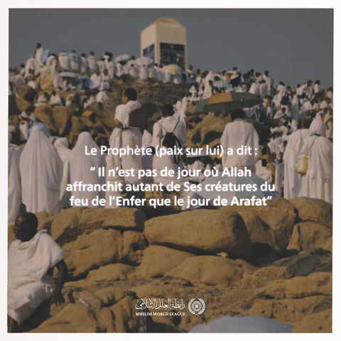 The day of Arafat: It is the day when Allah boasts their merits (the servants) to the angels.