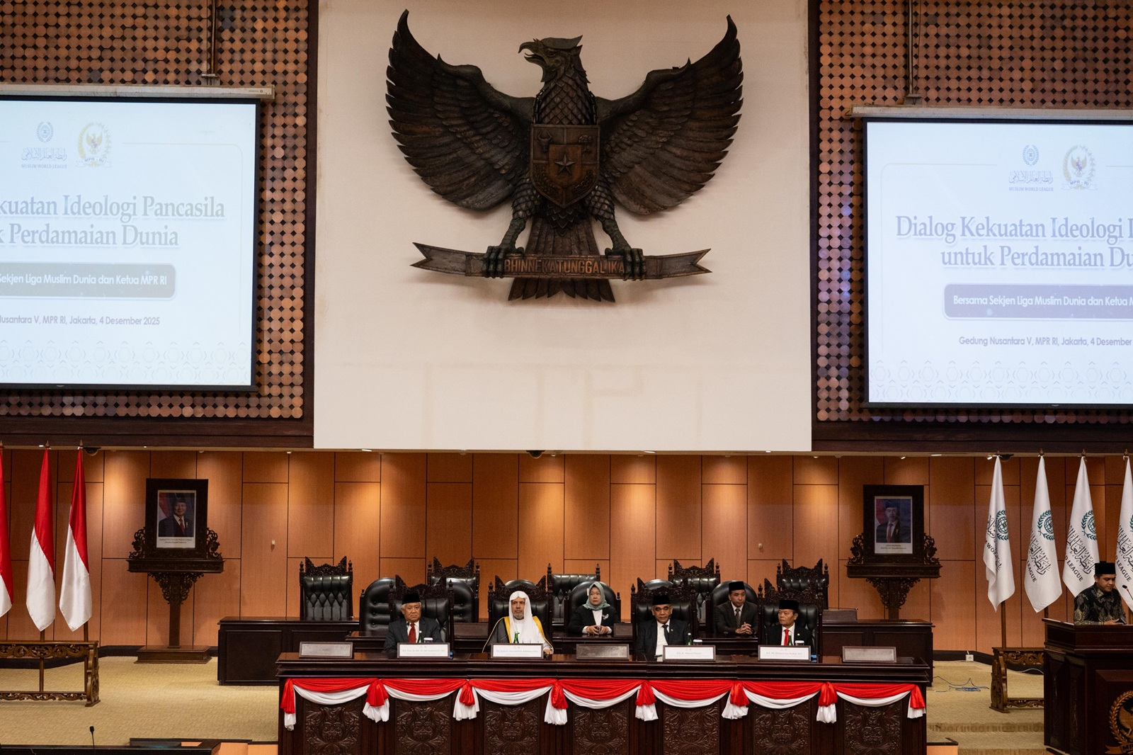 The Indonesian People’s Consultative Assembly hosts the Secretary-General of the Muslim World League
