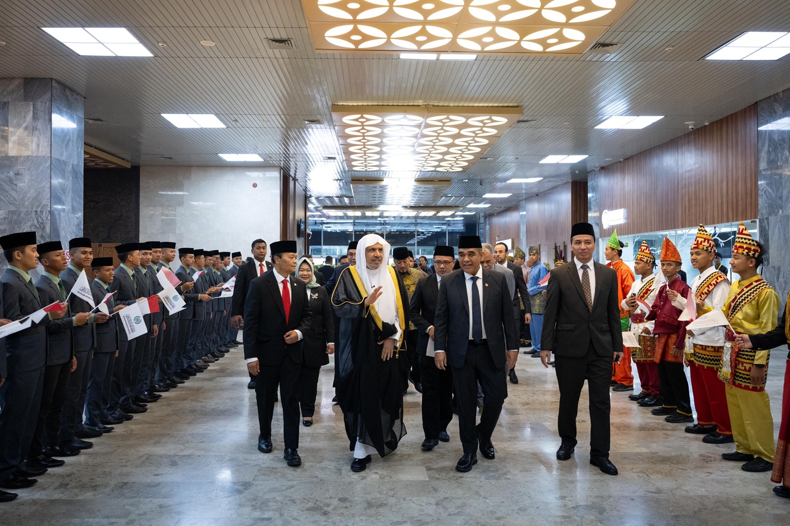 The Indonesian People’s Consultative Assembly hosts the Secretary-General of the Muslim World League