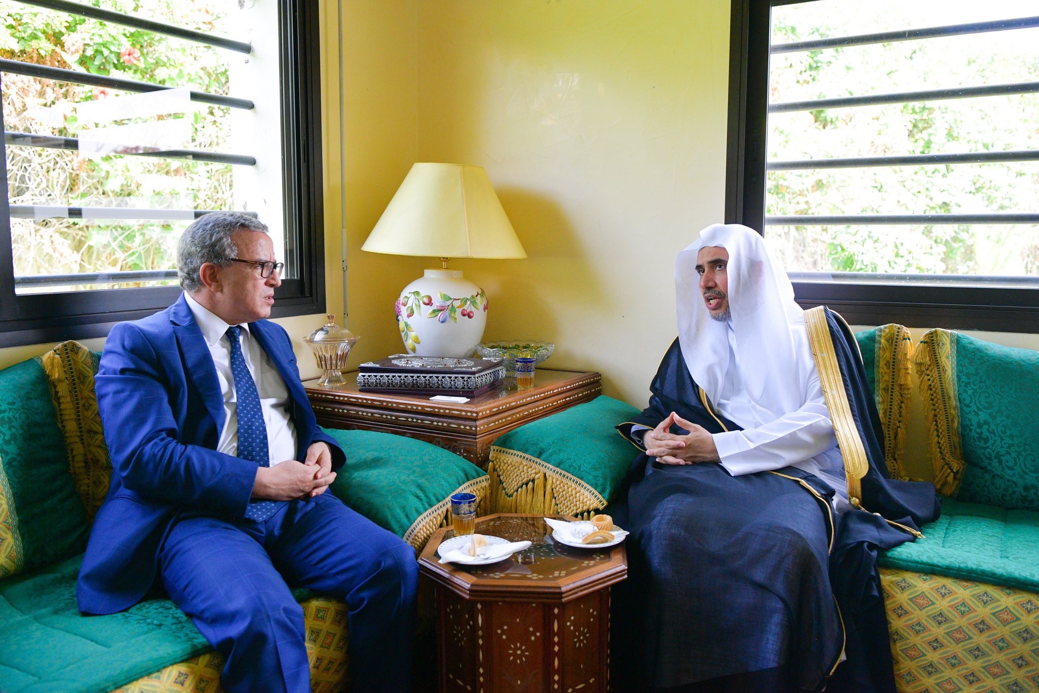 Au Maroc, le Ministre des legs pieux et des affaires religieuses, le Ministre de la justice, le Ministre des affaires étrangères reçoivent le SG de la #Ligue pour traiter de sujets tels que l’idéologie, les libertés et d’autres.
