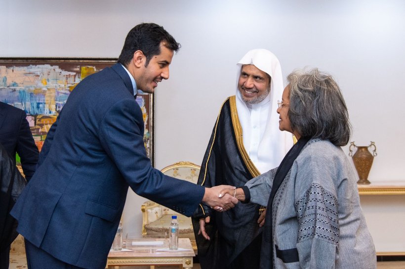 أول وفدٍ إسلاميٍّ تستضيفه عاصمة الاتحاد الأفريقي أديس أبابا