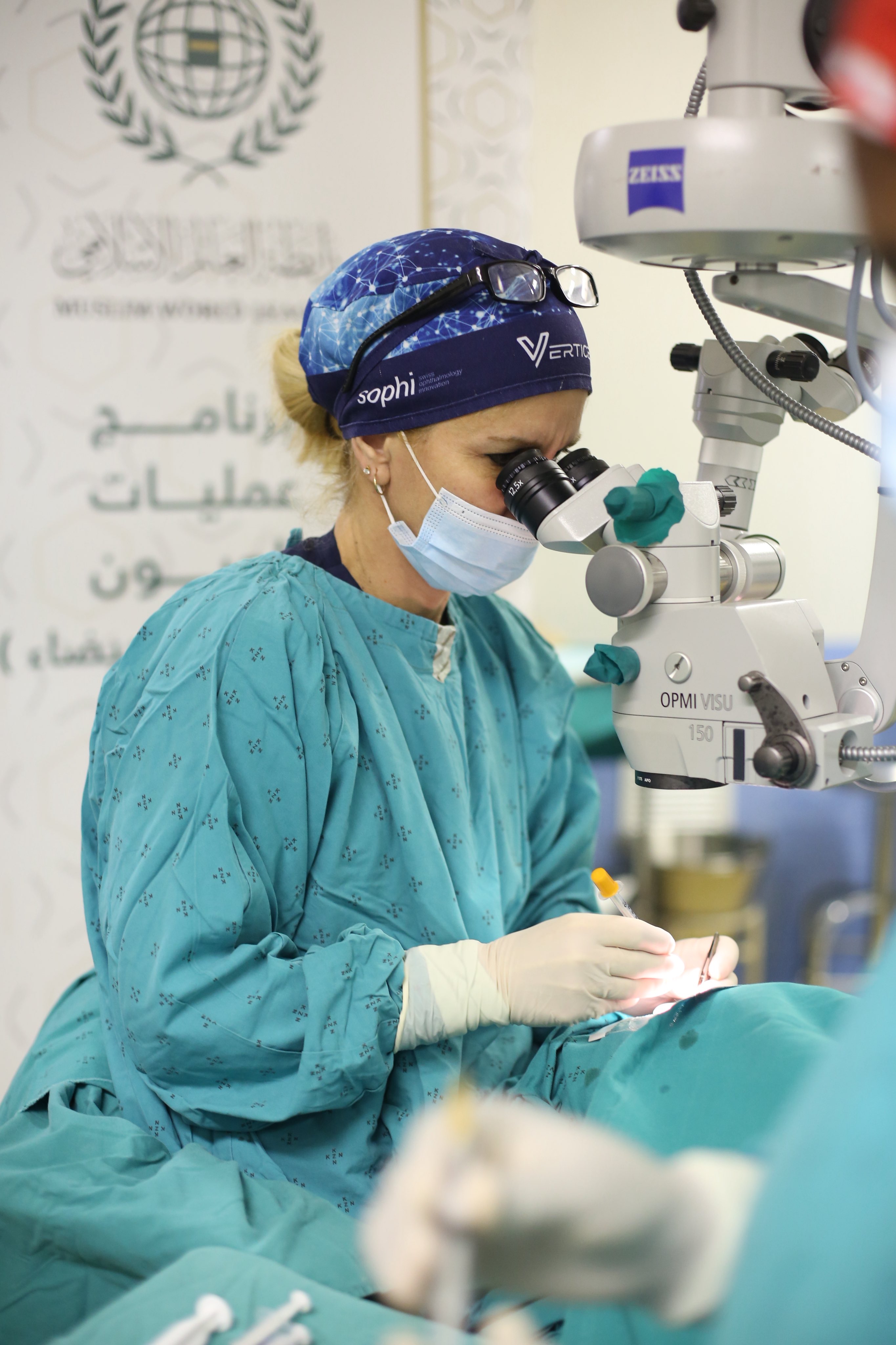 The Muslim World League’s programs to combat blindness continue to operate across the African continent