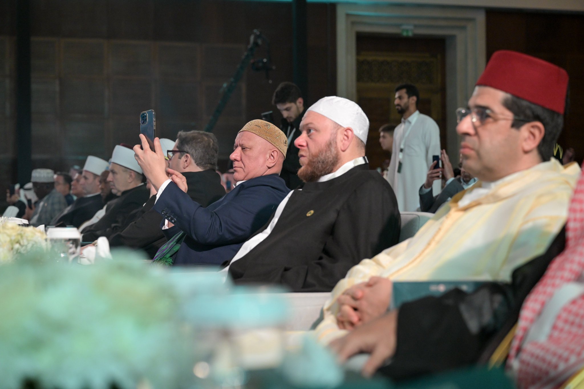 Syekh Dr. Mohammed Al-Issa , meluncurkan Platform digital “Minhaj” yang dikembangkan oleh Liga Muslim Dunia, yang mencakup aplikasi Islami komprehensifnya, di Tower Jam, Makkah