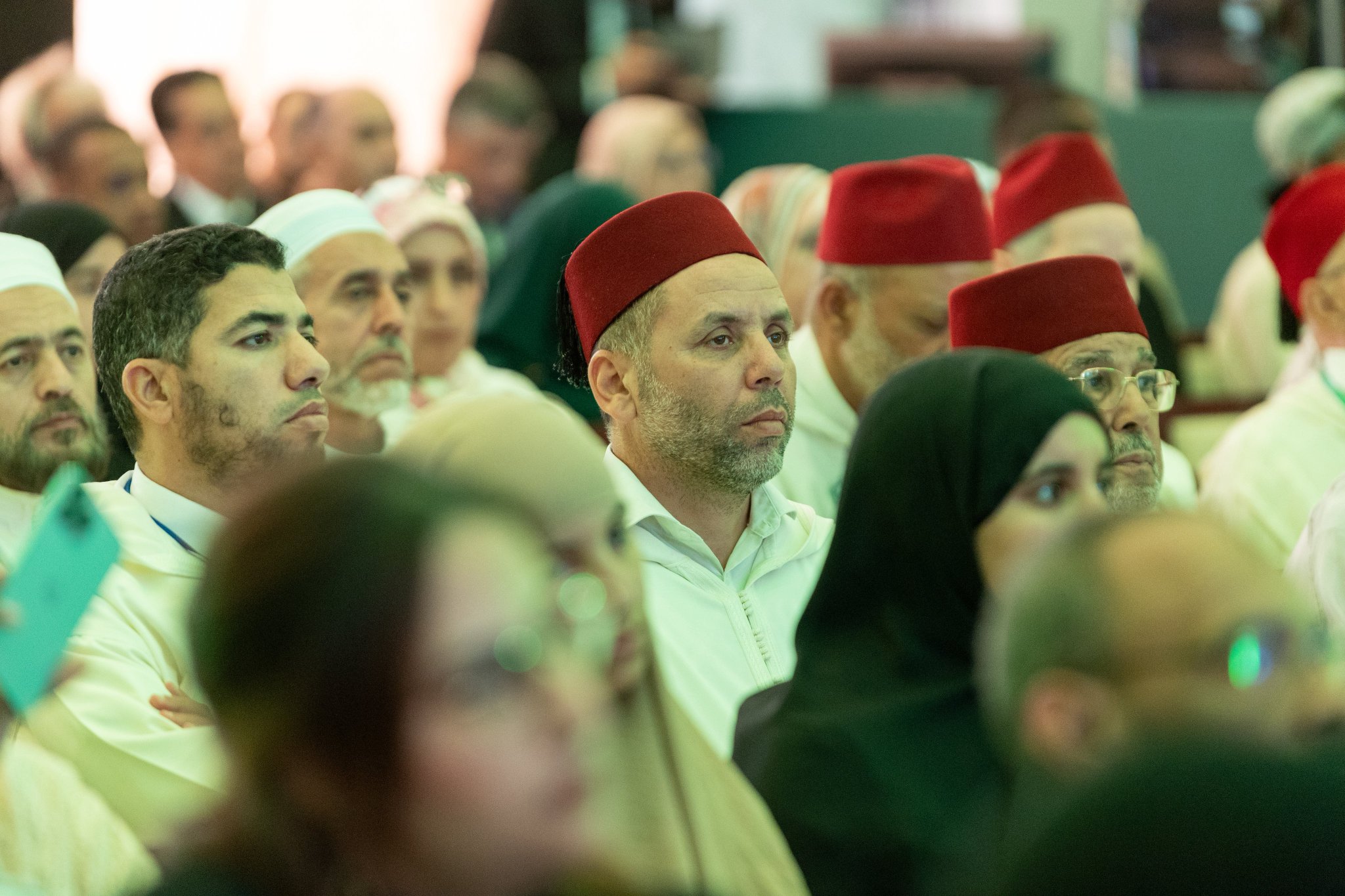 Le 17 octobre 2024 : La Conférence « La foi dans un monde en mutation », organisée par la Ligue islamique mondiale en collaboration avec la Ligue mohammadia des oulémas du Maroc, dans la capitale marocaine Rabat