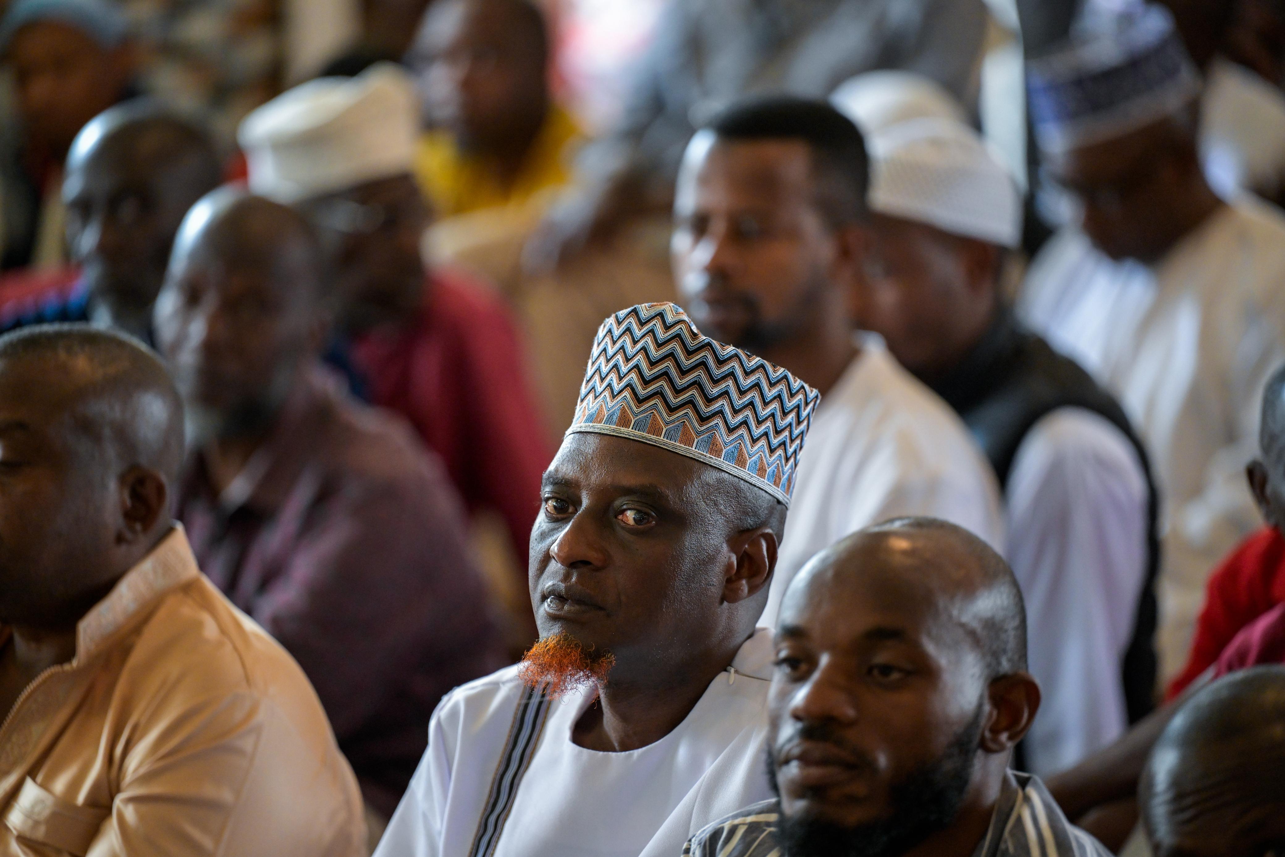 Cheikh Alissa a prononcé le sermon du vendredi et dirigé la prière des fidèles à la Grande Mosquée du Rwanda