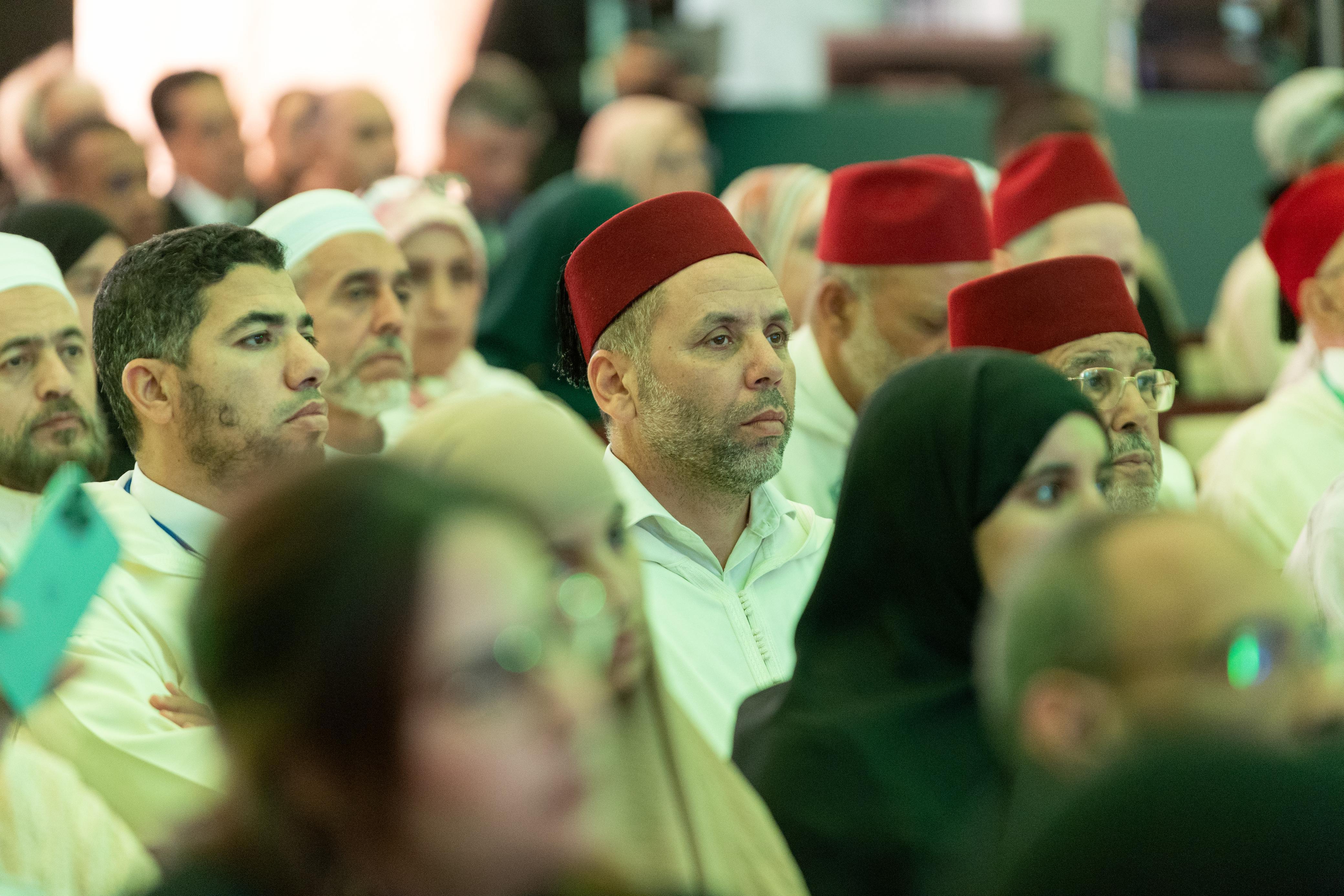 برعاية جلالة ملك المغرب وبتعاون بين رابطة العالم الإسلامي والرابطة المحمدية لعلماء المغرب   د. العيسى يدشن المؤتمر الدولي "الايمان في عالم متغير"