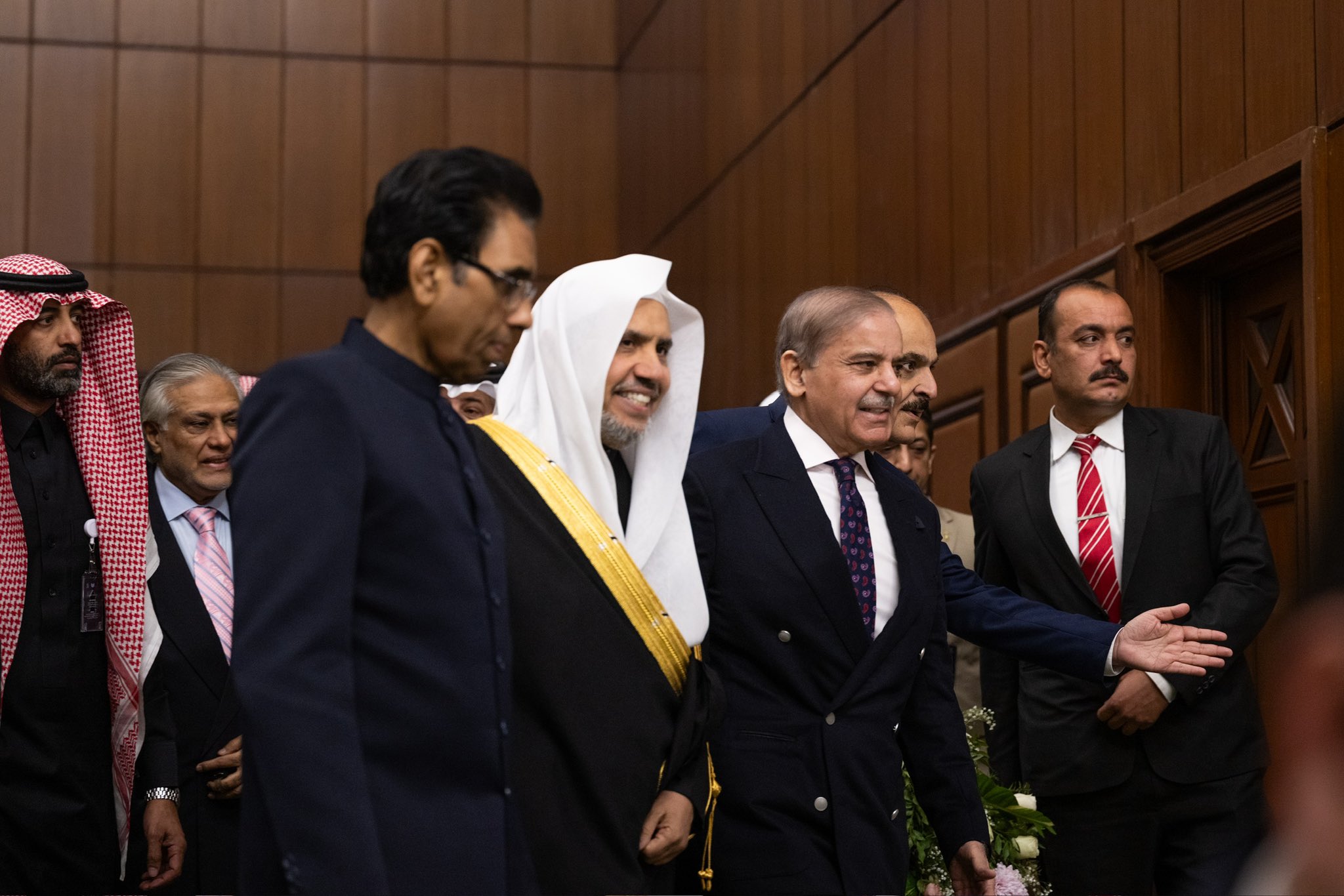 Secretary General, President Organization of Muslim Scholars Sheikh Mohammed Al-Issa at the launch of #GirlsEducation in Muslim Societies conference from Pakistan's capital Islamabad: