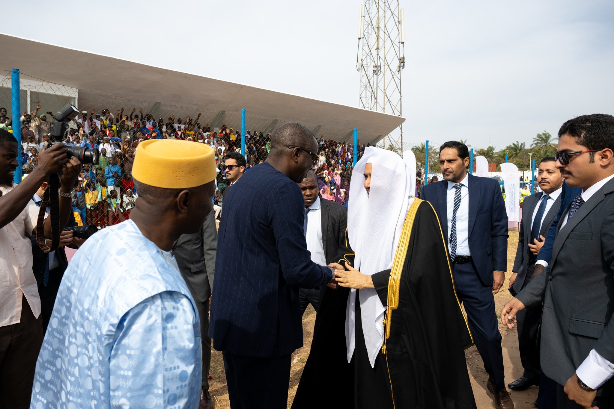 Under the patronage of His Excellency the President of Guinea-Bissau, in the largest Quranic gathering of its kind in West Africa: