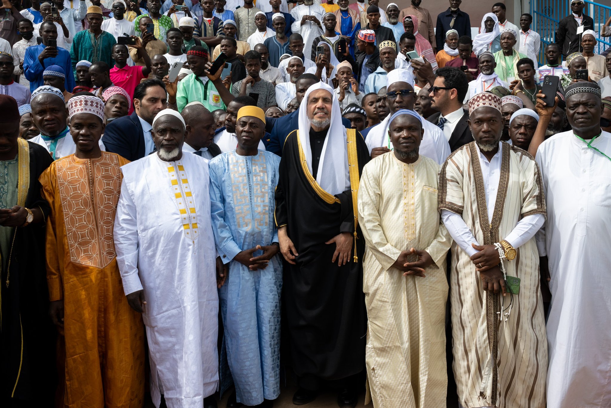 Footage from the opening of the Muslim World League's Qur’an Memorization Competition for the West African region, held at Estádio Lino Correia in the capital of Guinea-Bissau.