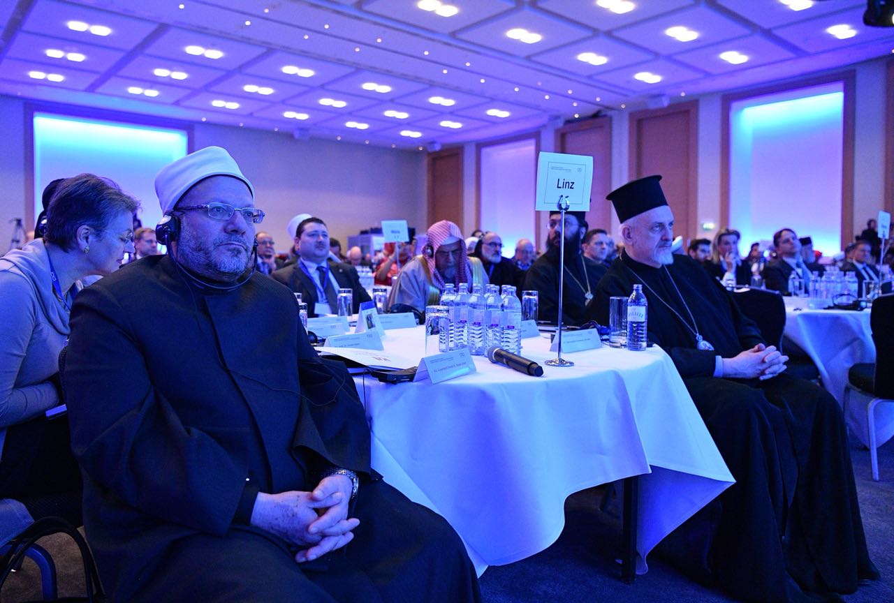 In a world-wide gathering of prominent religious leaders, pioneers of culture &amp; thought, a number of politicians &amp; media around the world, HE Dr. Mohammed Alissa, speaking at the opening of conference