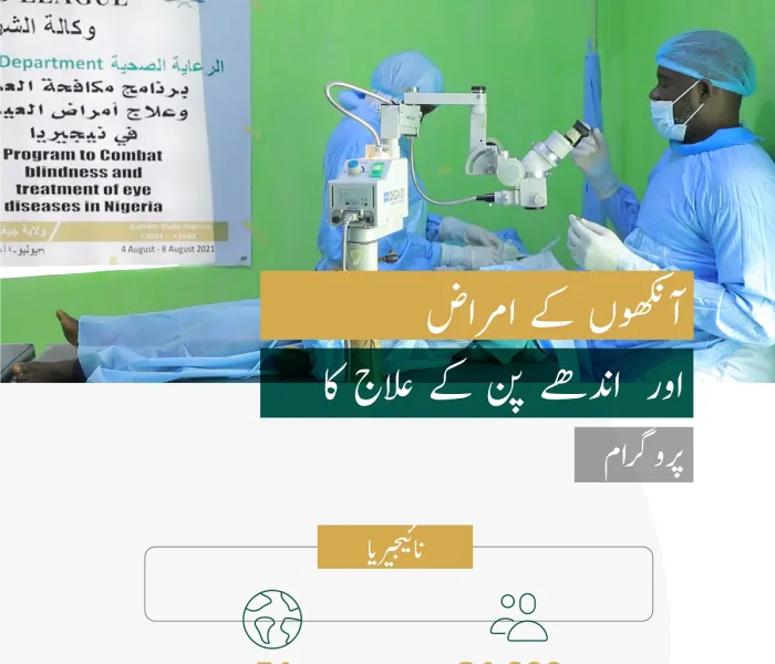 رابطہ عالم اسلامی کا نائجیریا میں امراضِ چشم کا نیا پروگرام اختتام پذیر، یہ پروگرام رابطہ کے اندھے پن کے سدّباب کے عالمی منصوبے کا حصہ تھا