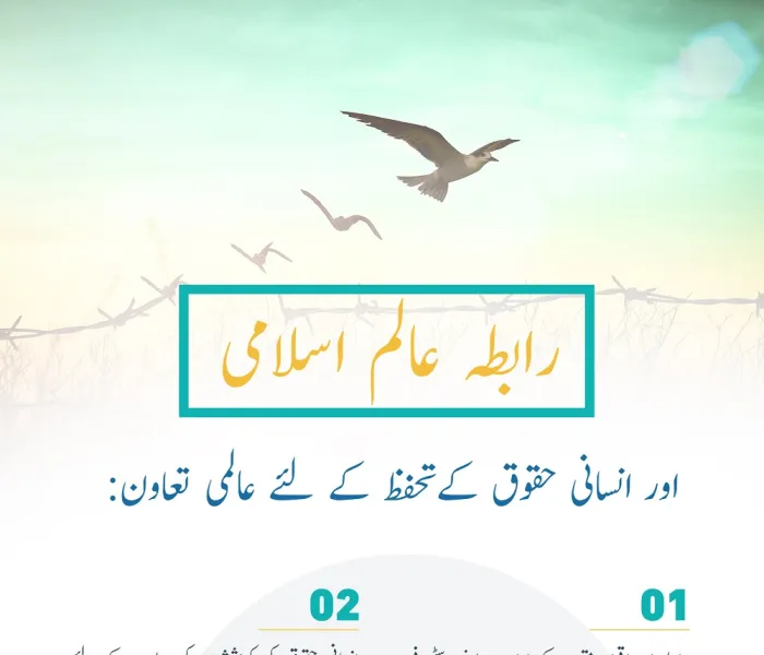 رابطہ عالم اسلامی اور دنیا بھر میں انسانی حقوق کے تحفظ میں اس کا کردار