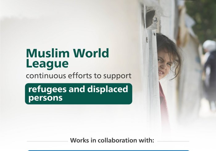 Refugees and displacement issues are crucial to world peace and stability and the harmony of national societies. MuslimWorldLeague