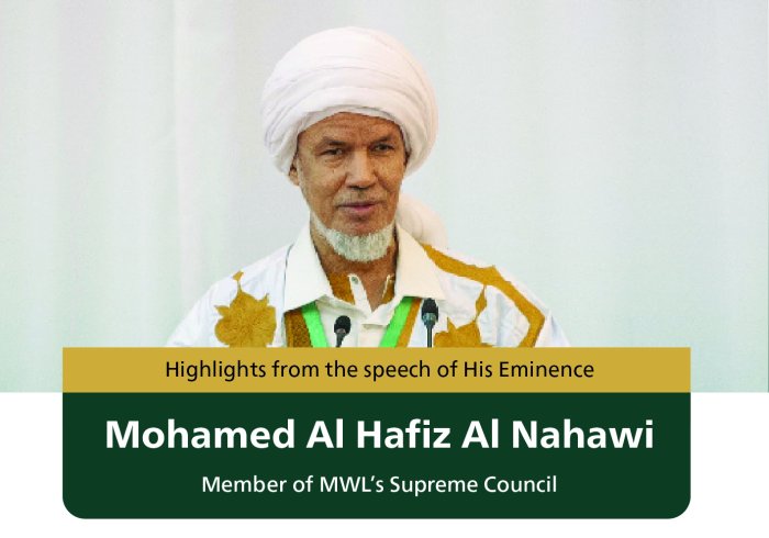 On behalf of the MWL, His Eminence Mohamed Al Hafiz Al Nahawi, President of the African Scholars Forum and member of the MWL Supreme Council, government officials and Islamic dignitaries who performed Hajj this year.