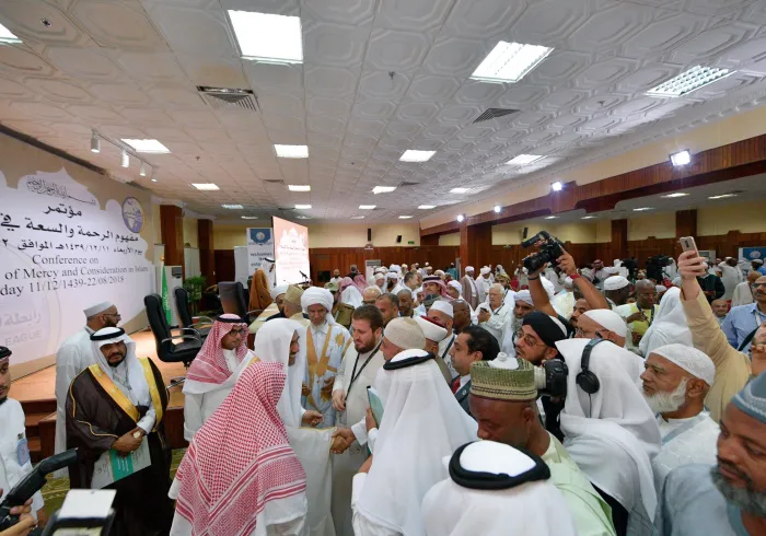 Le SG de la LIM, durant le congrès à Mina