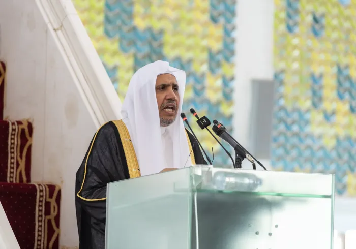 سیکرٹری جنرل اور چیئرمین مسلم علماء کونسل ڈاکٹر محمد العیسی نے اپنے دورے کے موقع پر آج یہاں خطبۂ جمعہ دیا