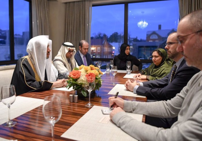 SG meets in Washington with Mr. Douglas Budget, Senior Advisor on terrorism&violence combat, State Dept, Special advisor on freedom& advisor to freedom policy