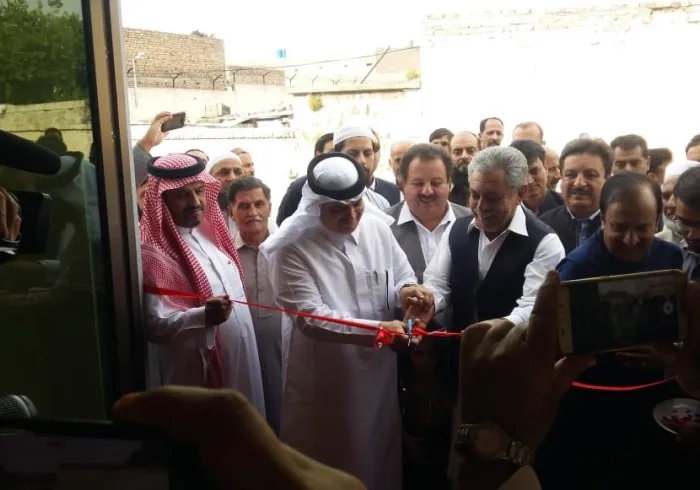 ‏⁧رابطة العالم الإسلامي⁩ ممثلة في هيئتها العالمية للإغاثة والرعاية والتنمية، تدشن جامع ⁧الملك عبدالعزيز⁩ في مدينة ⁧هريبور⁩ الباكستانية، ضمن مبادراتها الإنسانية والتنموية في جمهورية ⁧باكستان⁩ الشقيقة