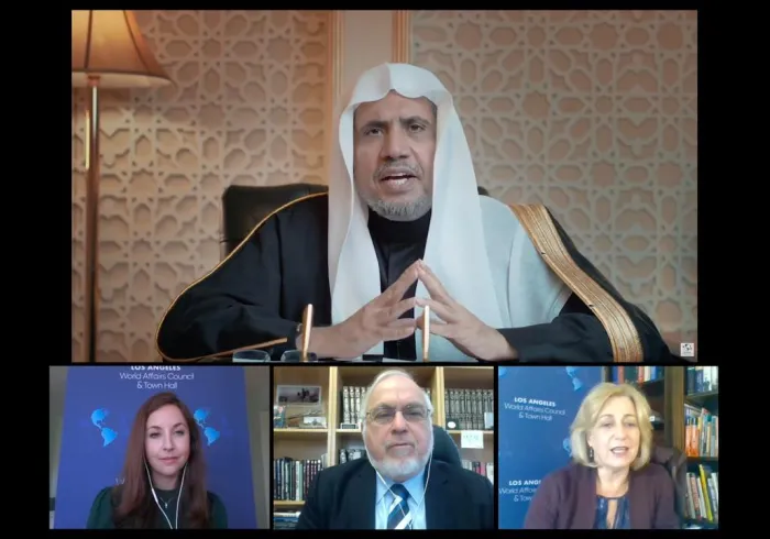 شورای امورجهانی وشورای شهر لوس انجلس،جناب آقای شیخ د.محمد العیسی 