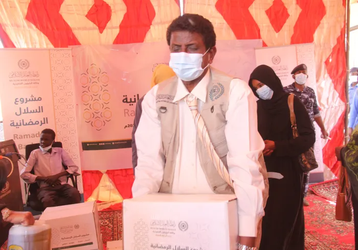 ماہ مبارک..رمضان غذائی امدادی مہم کے سلسلے میں 30 ممالک میں رمضان فوڈ پیکٹس کے قاقلے