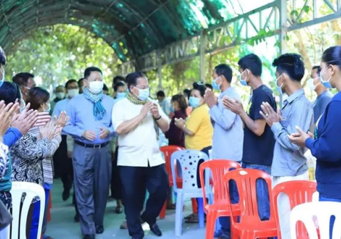 Earlier this month, relief packages were delivered to families affected by the recent floods in Cambodia