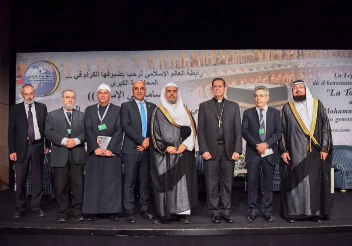 ‏معالي الأمين محاضراً في إيطاليا عن التسامح: (على قادة الأديان ورواد الفكر والحضارة توظيف المشترك الإنساني والقيمي لصالح وئام عالمنا وسلامه)