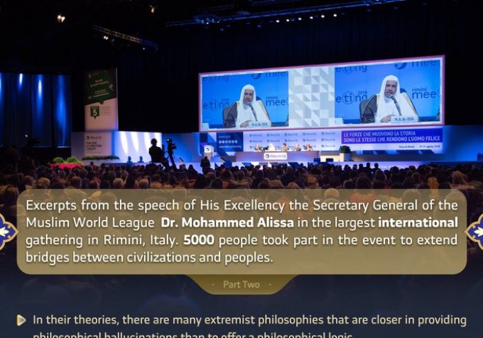 Excerpts from the speech of Dr. Alissa in the largest international gathering in Rimini, Italy - Part Two