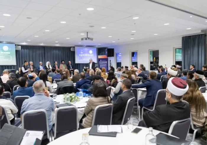 Michael Gritzman, President of the Oslo Synagogue, shared the importance of working actively for religious peace and harmony through dialogue at the Symposium on the Unifying Human Brotherhood