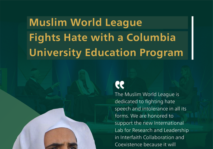 Muslim World League Fights Hate with a Columbia University Education Program