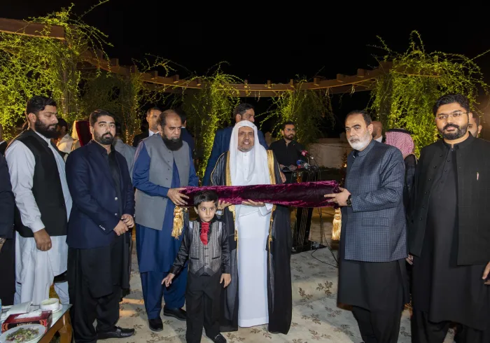 نامور مذہبی،حکومتی،پارلیمانی اور سفارتی شخصیات نے سیکرٹری جنرل عزت مآب شیخ ڈاکٹر محمد العیسی کے دورے کا خیر مقدم کیا ‎