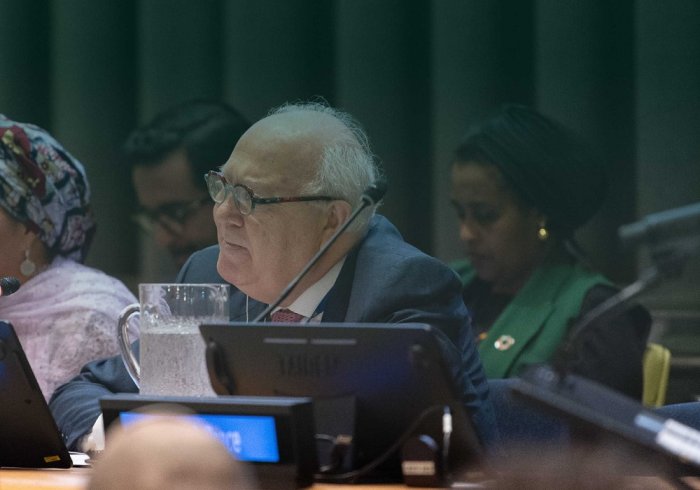 Highlights from the speech of His Excellency Mr. Miguel Ángel Moratinos, High Representative for the United Nations Alliance of Civilizations, at the launch of the MWL initiative on Building Bridges between East and West at the UN headquarters in New York