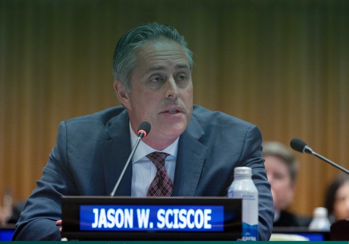 Highlights from the speech of Pastor Jason Sciscoe, Pastor of the Church Triumphant – Minsters International, at the launch of the MWL initiative on Building Bridges between East and West at the UN headquarters in New York: