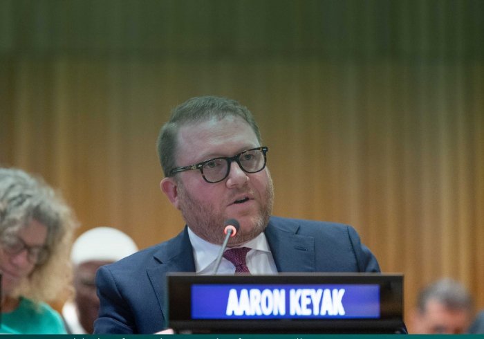 Highlights from the speech of His Excellency Mr. Aaron Keyak, US Deputy Special Envoy, at the launch of the MWL initiative on Building Bridges between East and West at the UN headquarters in New York: