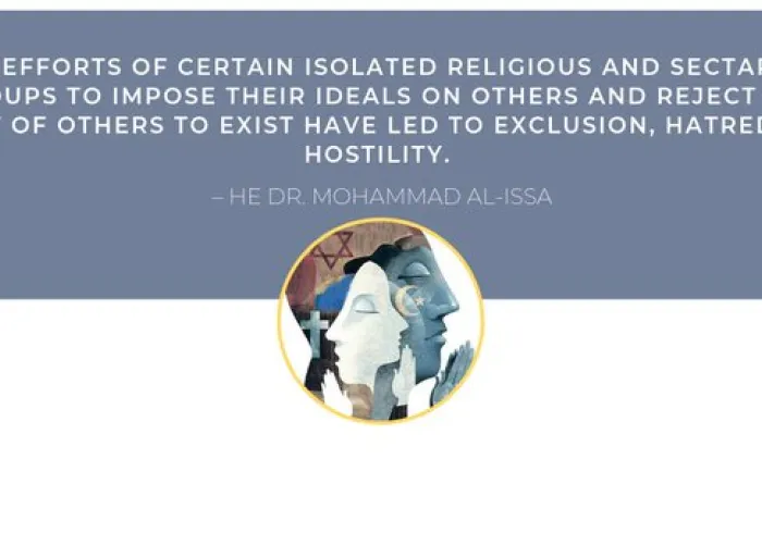 HE Dr. Mohammad Alissa and the MWL value the rights of all people to pursue their beliefs unmolested