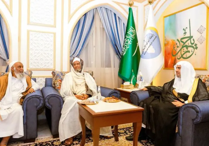 HE Dr. Mohammad Alissa received the Grand Mufti of the Republic of Ethiopia, Omar Idris, in Jeddah