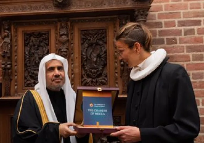 HE Dr. Mohammad Alissa visited Roskilde Cathedral