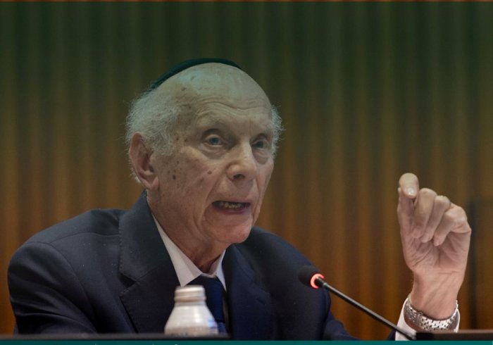 Highlights from the speech of Rabbi Arthur Schneier, the Founder and President, Appeal of Conscience Foundation during the launch of the MWL initiative on Building Bridges between East and West at the UN headquarters in New York: